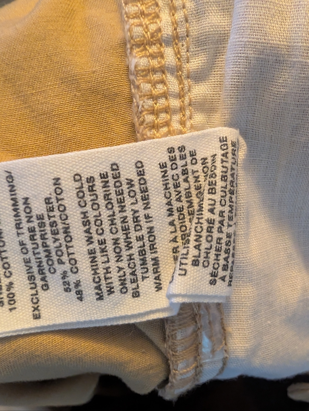 Anthropologie Avec Les Filles Tan Cargo Drawstring Jogger Pants - Picture 8 of 8